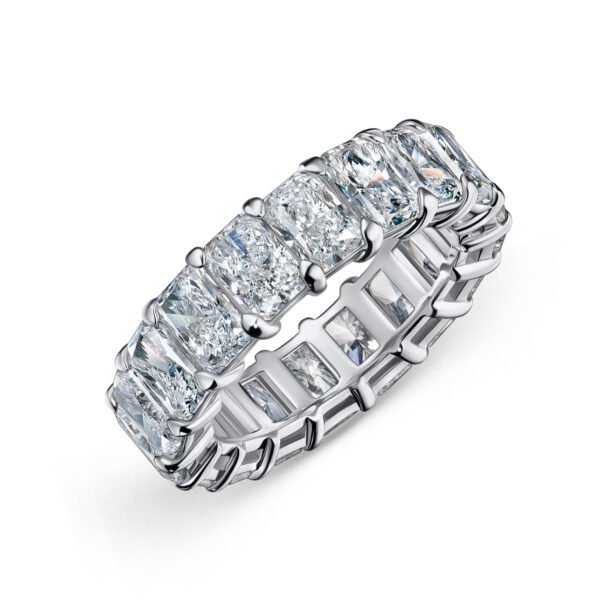 Radiant Cut Lab-Grown Diamond Eternity Band